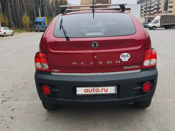 2007 SsangYong Actyon 4-speed I, красный - вид 10