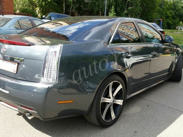 2012 Cadillac CTS II, серый - вид 3