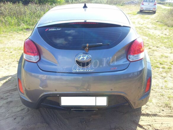 2011 Hyundai Veloster I, серый - вид 3