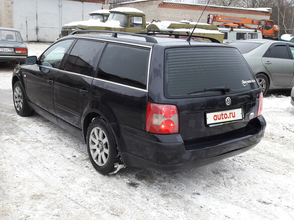 2004 Volkswagen Passat B5 Рестайлинг, чёрный - вид 4