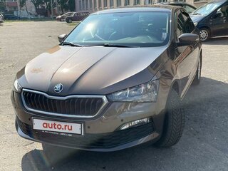 2020 Skoda Rapid II, коричневый, 1500000 рублей, вид 3