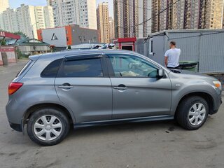 2012 Mitsubishi ASX I Рестайлинг, серебристый, 850000 рублей, вид 4