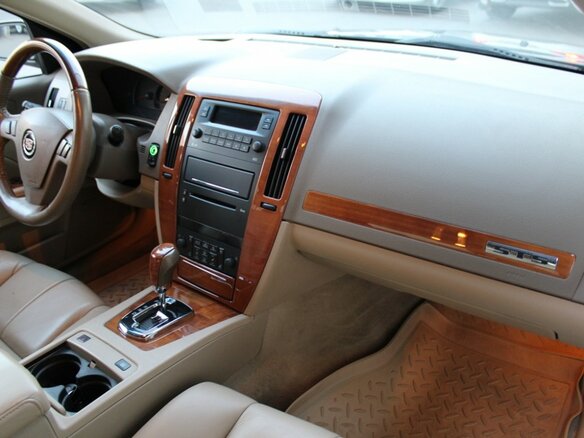 2007 Cadillac STS I Рестайлинг, чёрный - вид 2