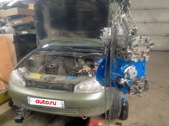 2011 Lada (ВАЗ) Kalina I, зелёный, 105000 рублей - вид 4