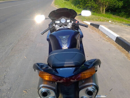 2007 Honda VFR 800, синий, 460000 рублей, вид 4