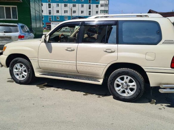 2003 Lexus LX 470 II Рестайлинг, бежевый, 2300000 рублей - вид 6