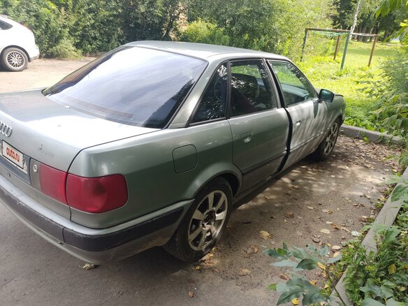 1992 Audi 80 V (B4), серый, 320000 рублей - вид 2
