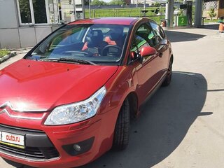 2008 Citroen C4 I Рестайлинг, красный, 400000 рублей, вид 1