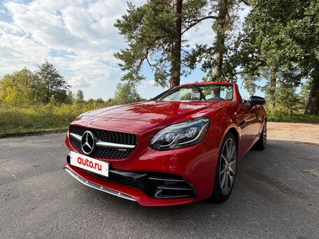 2017 Mercedes-Benz SLC AMG I (R172), красный, 3750000 рублей, вид 1