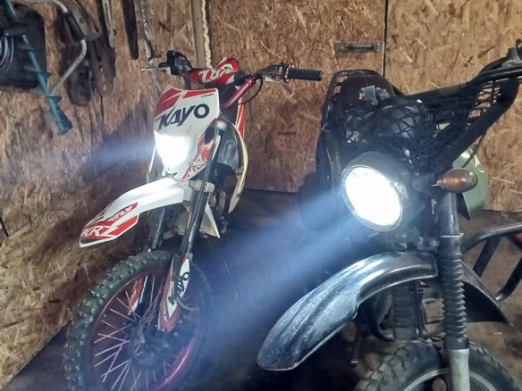 2021 Kayo Evolution YX140EM, белый, 125000 рублей