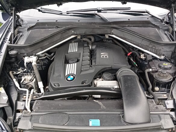 2008 BMW X6 35i 6-speed I (E71), синий, 1600000 рублей - вид 11