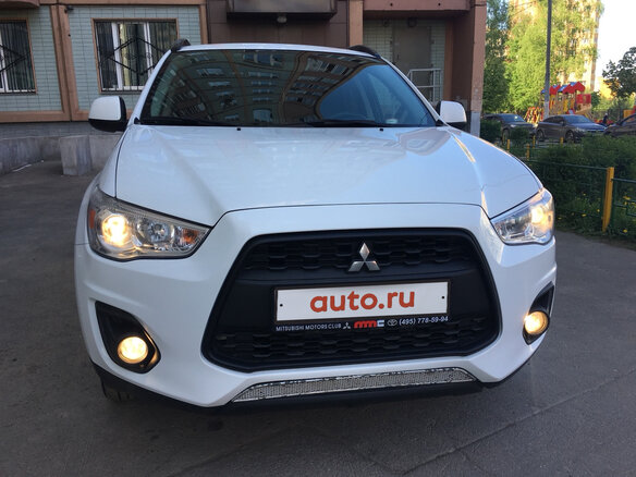 2013 Mitsubishi ASX I Рестайлинг, белый