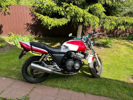 1993 Honda CB 400 Super Four, красный, 265000 рублей, вид 2