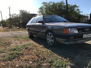 1989 Audi 100 III (C3) Рестайлинг, зелёный, 400000 рублей, вид 2