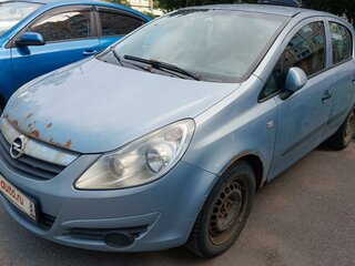 2007 Opel Corsa D, синий, 290000 рублей, вид 1