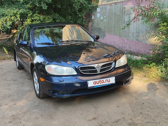 2000 Nissan Maxima V (A33), синий, 180000 рублей