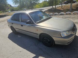 2008 Hyundai Accent ТагАЗ II, бежевый, 610000 рублей, вид 4