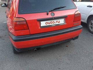 1996 Volkswagen Golf III, красный, 400000 рублей, вид 3