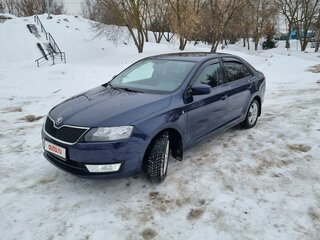 2017 Skoda Rapid I, синий, 1200000 рублей, вид 1