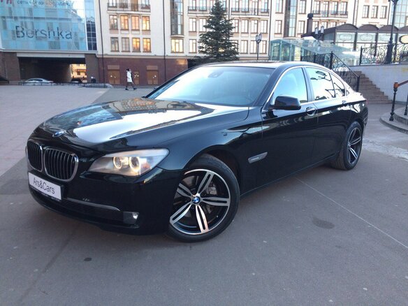 2010 BMW 7 серии 730d V (F01/F02/F04), чёрный
