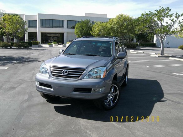 2005 Lexus GX 470 I, серый - вид 20