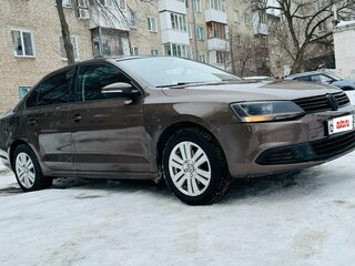 2013 Volkswagen Jetta VI, коричневый, 1050000 рублей, вид 3