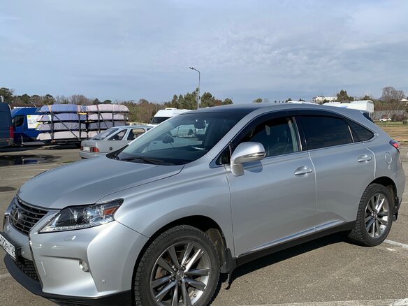2015 Lexus RX 350 III Рестайлинг, серебристый, 3600000 рублей - вид 9