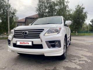 2013 Lexus LX 570 III Рестайлинг, белый, 4900000 рублей, вид 2