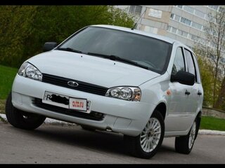 2012 Lada (ВАЗ) Kalina I, белый, 280000 рублей, вид 1