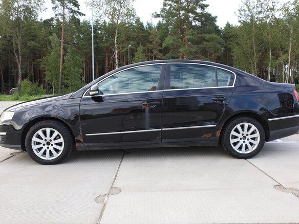 2008 Volkswagen Passat B6, чёрный, 545000 рублей - вид 7