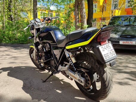 1995 Honda CB 400 Super Four, жёлтый, 250000 рублей, вид 1