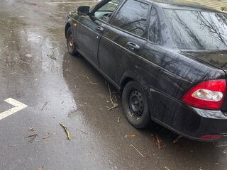 2008 Lada (ВАЗ) Priora I, чёрный, 350000 рублей, вид 5