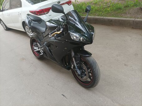 2005 Yamaha YZF-R1, чёрный, 650000 рублей, вид 1