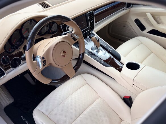 2011 Porsche Panamera 4S I, синий, 3200000 рублей - вид 3