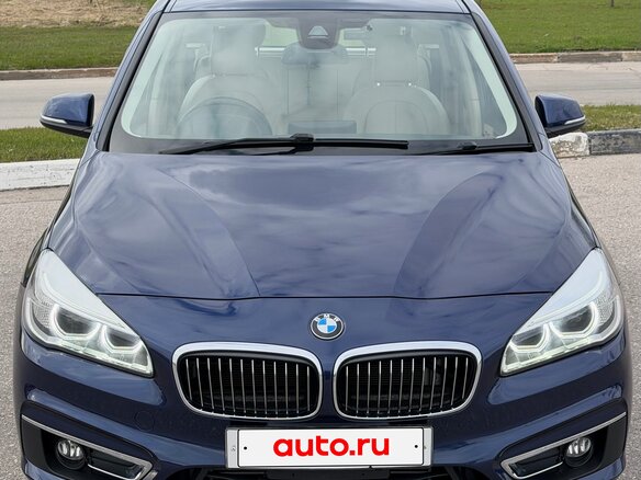 2017 BMW 2 серии Active Tourer 218i F45, синий, 1310000 рублей - вид 1