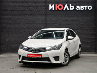 2014 Toyota Corolla XI (E160, E170, E180), белый, 1300000 рублей, вид 1