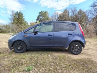 2008 Mitsubishi Colt VI (Z20/Z30), синий, 290000 рублей, вид 4