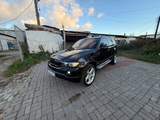 2004 BMW X5 4.4i I (E53) Рестайлинг, чёрный, 900000 рублей, вид 1