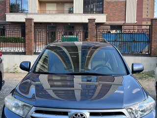 2013 Toyota Highlander II (XU40) Рестайлинг, серый, 2400000 рублей, вид 2