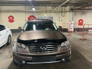 2007 Infiniti FX35 I (S50) Рестайлинг, коричневый, 1100000 рублей, вид 2