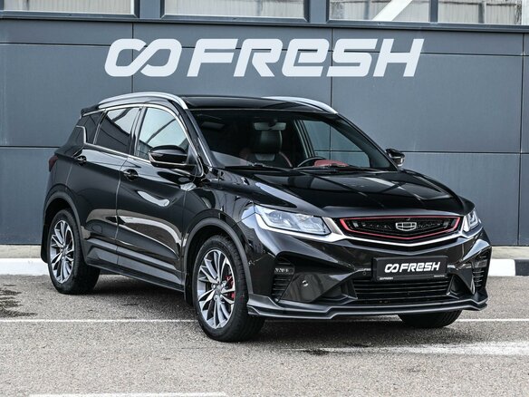 2021 Geely Coolray I, чёрный