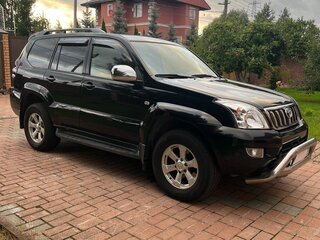 2005 Toyota Land Cruiser Prado 120 Series, чёрный, 1750000 рублей, вид 2