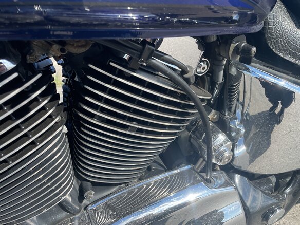2001 Honda VT 1100, синий, 650000 рублей - вид 8