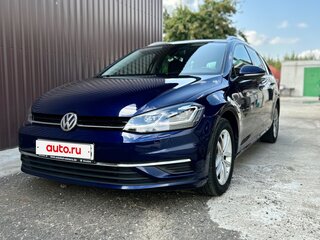 2019 Volkswagen Golf VII Рестайлинг, синий, 1170000 рублей, вид 1