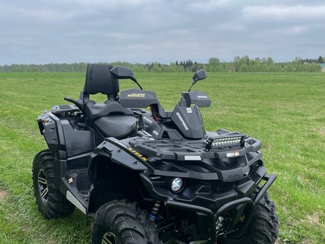 2018 Stels ATV-650 Guepard Trophy, чёрный, 690000 рублей, вид 3
