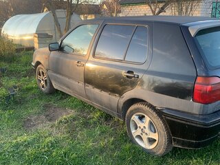 1992 Volkswagen Golf III, чёрный, 160000 рублей, вид 3