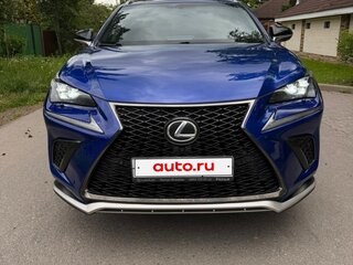 2018 Lexus NX 300 I Рестайлинг, синий, 3300000 рублей, вид 2