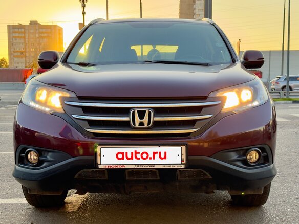2014 Honda CR-V IV, красный - вид 2