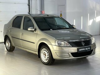 2014 Renault Logan I Рестайлинг, бежевый, 549000 рублей, вид 1