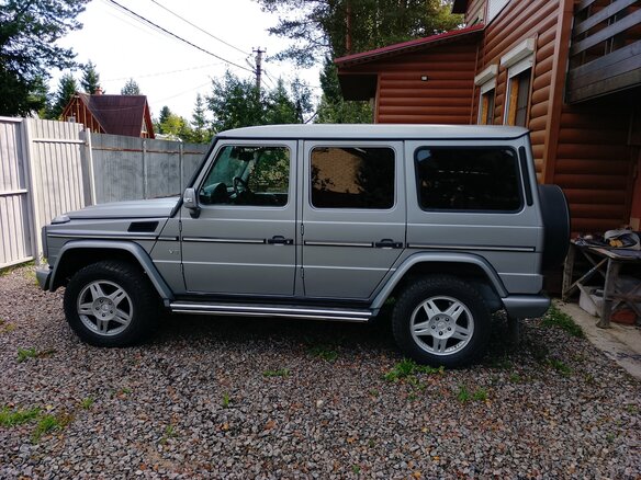 2006 Mercedes-Benz G-Класс 500 II (W463) Рестайлинг 1, серый, 3200000 рублей - вид 3